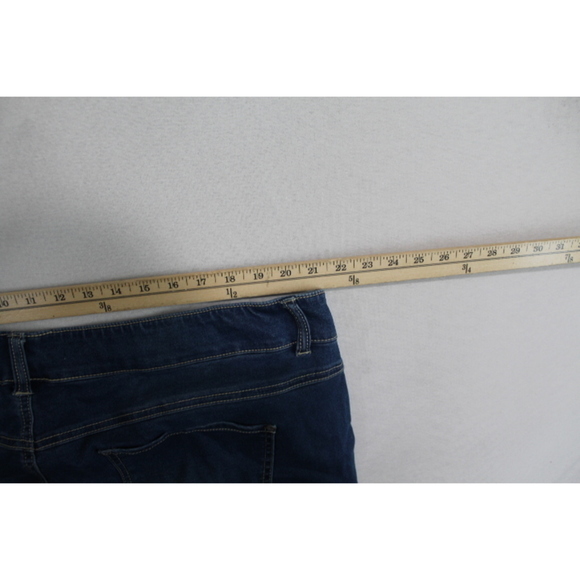 Est Denim 1948 Women Blue Jeans Cozy Knit Size 20WP - Picture 10 of 11